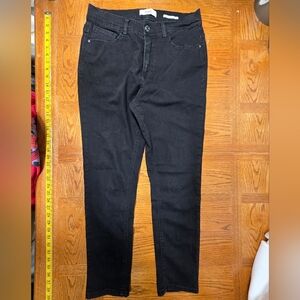 Angles Forever Young Forever Convertible Black Jeans Size 14